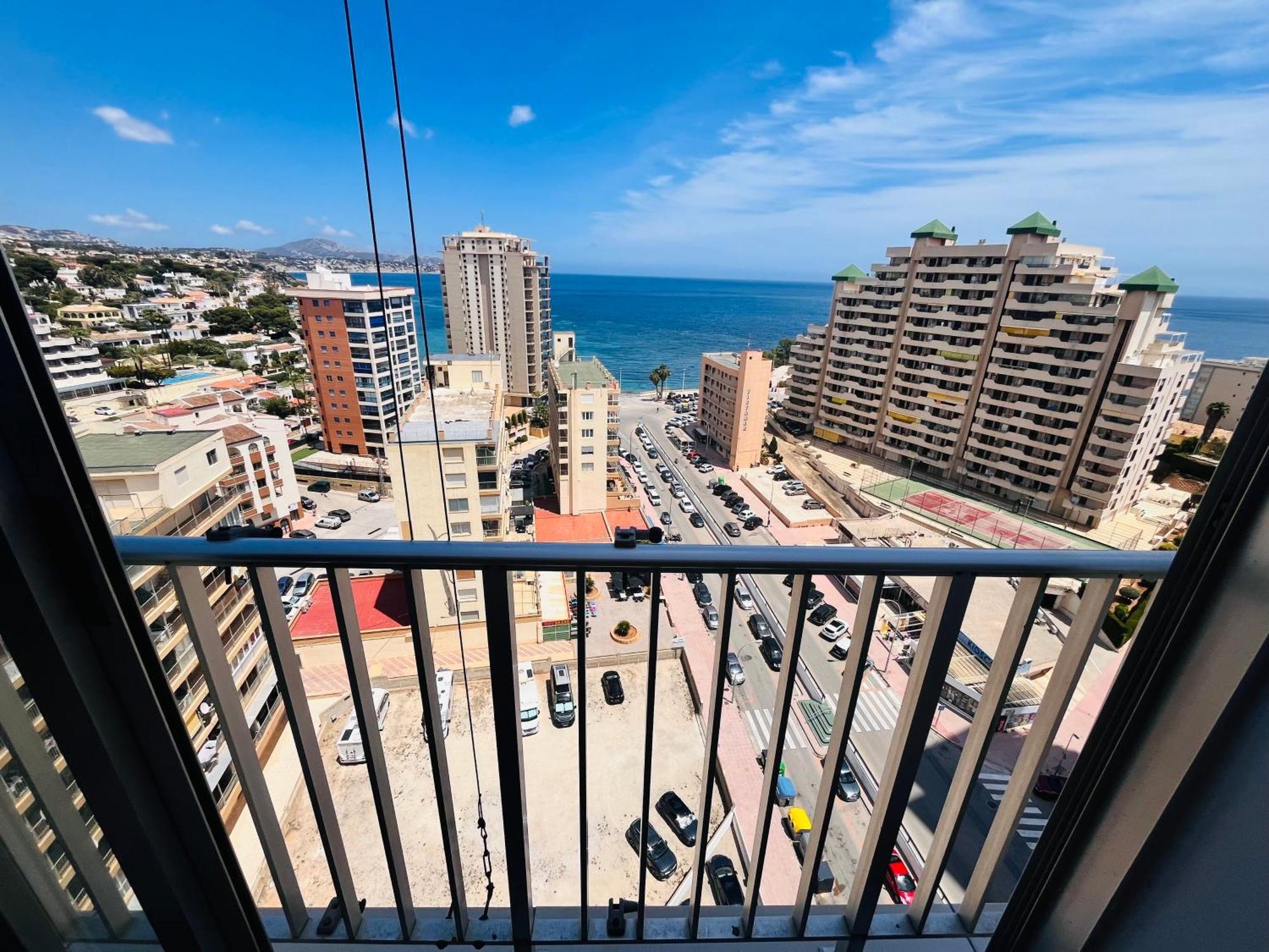 Calpe Apartamento Con Vistas Al Mar Impresionantes A 5 Min De La Playa Aire Wifi Parking Comunitario 外观 照片