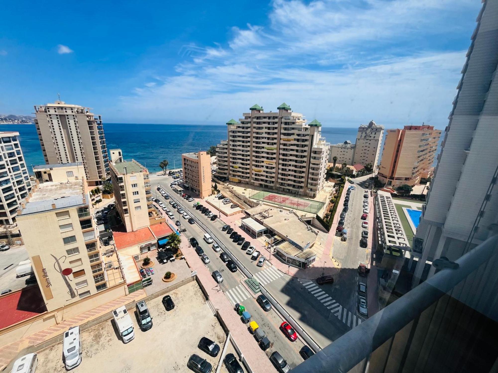 Calpe Apartamento Con Vistas Al Mar Impresionantes A 5 Min De La Playa Aire Wifi Parking Comunitario 外观 照片