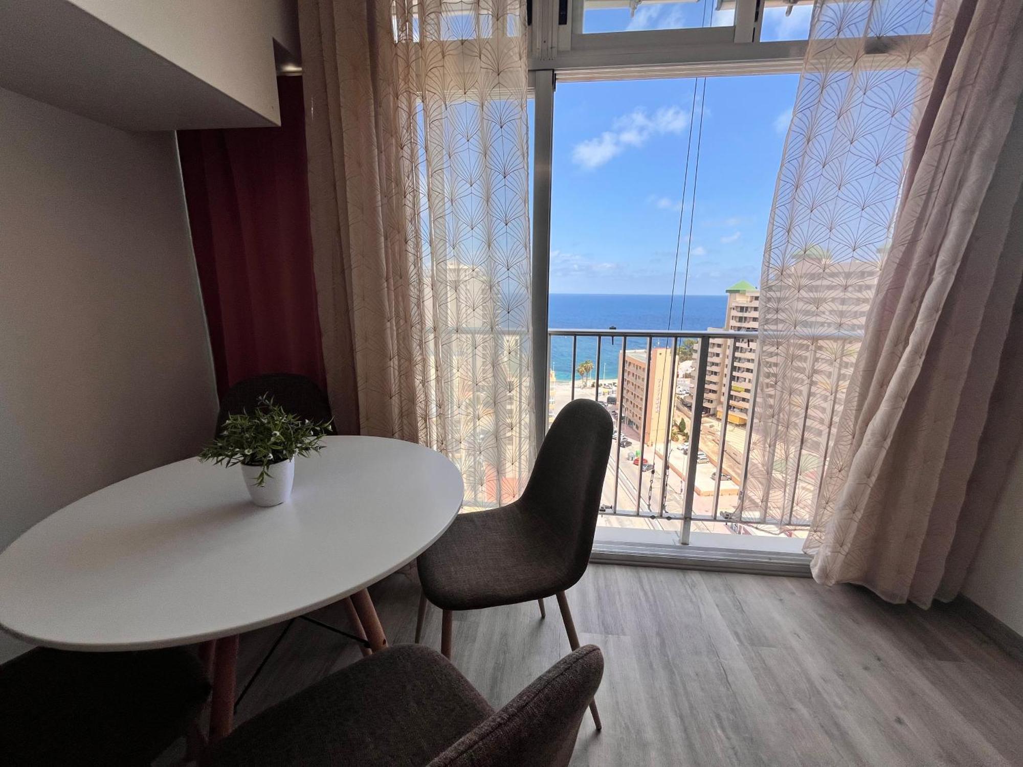 Calpe Apartamento Con Vistas Al Mar Impresionantes A 5 Min De La Playa Aire Wifi Parking Comunitario 外观 照片